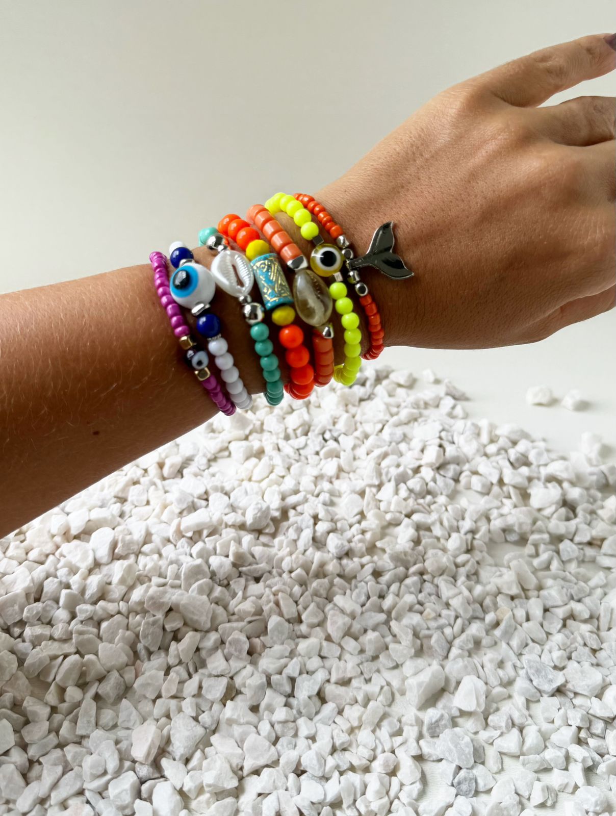 Kit de Pulseira Colorida Mar - Imagem 3