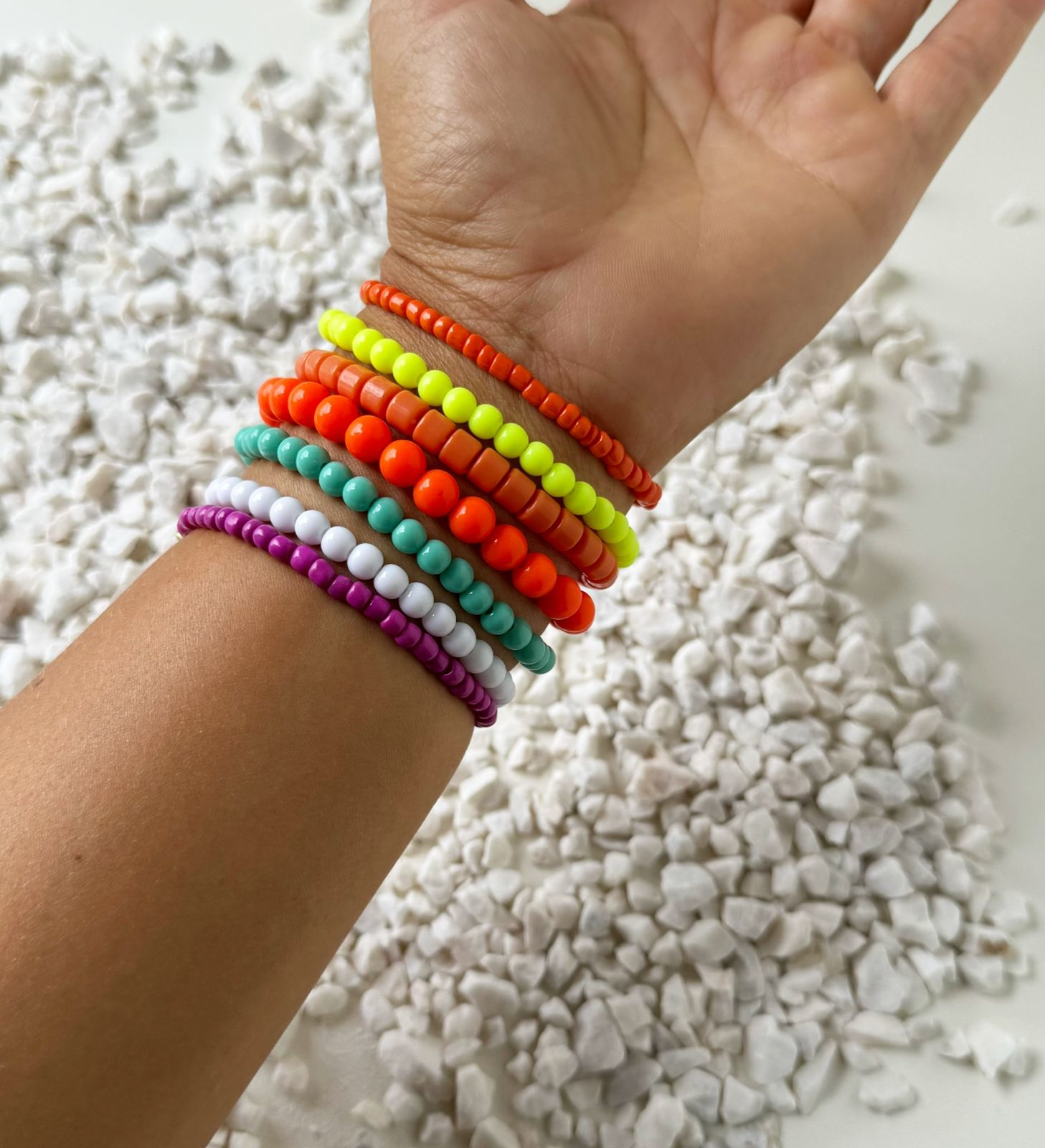 Kit de Pulseira Colorida Mar - Imagem 2