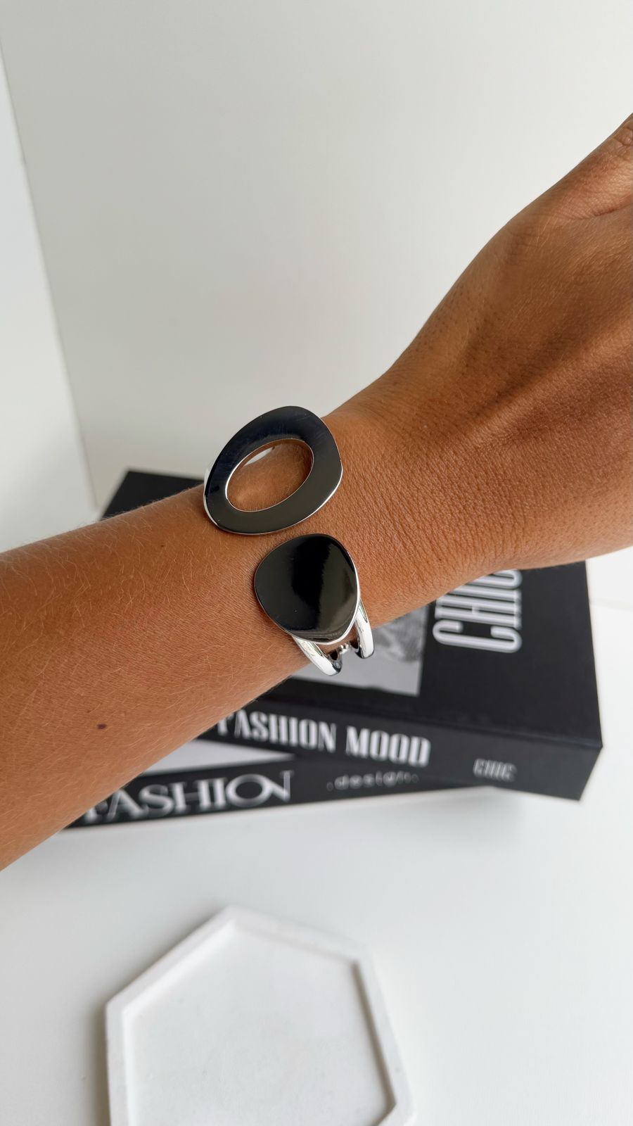 Bracelete Orgânico Assimétrico - Imagem 2