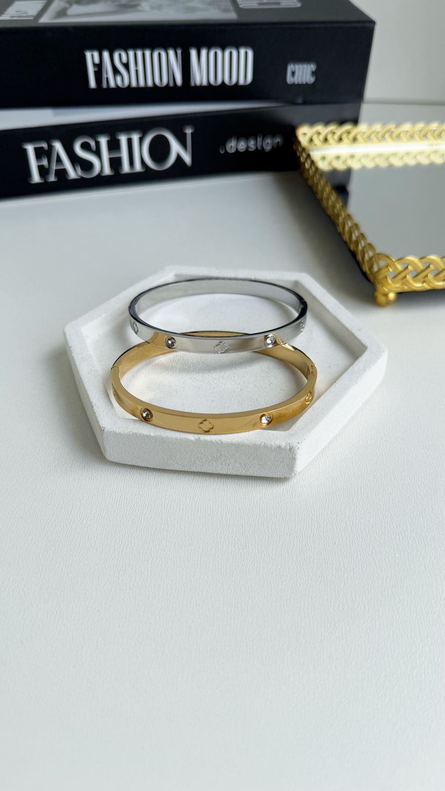 Bracelete Trevo Virginia Delicado - Imagem 3