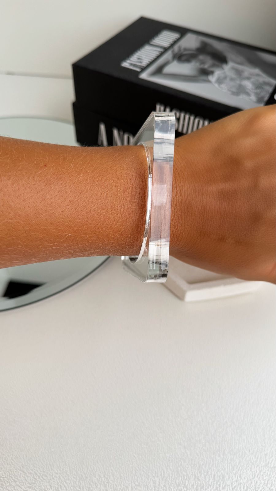 Bracelete Transparente Lux Clear