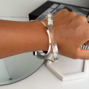 Bracelete Transparente Infinity Clear