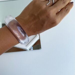 Bracelete Transparente Aqua Light