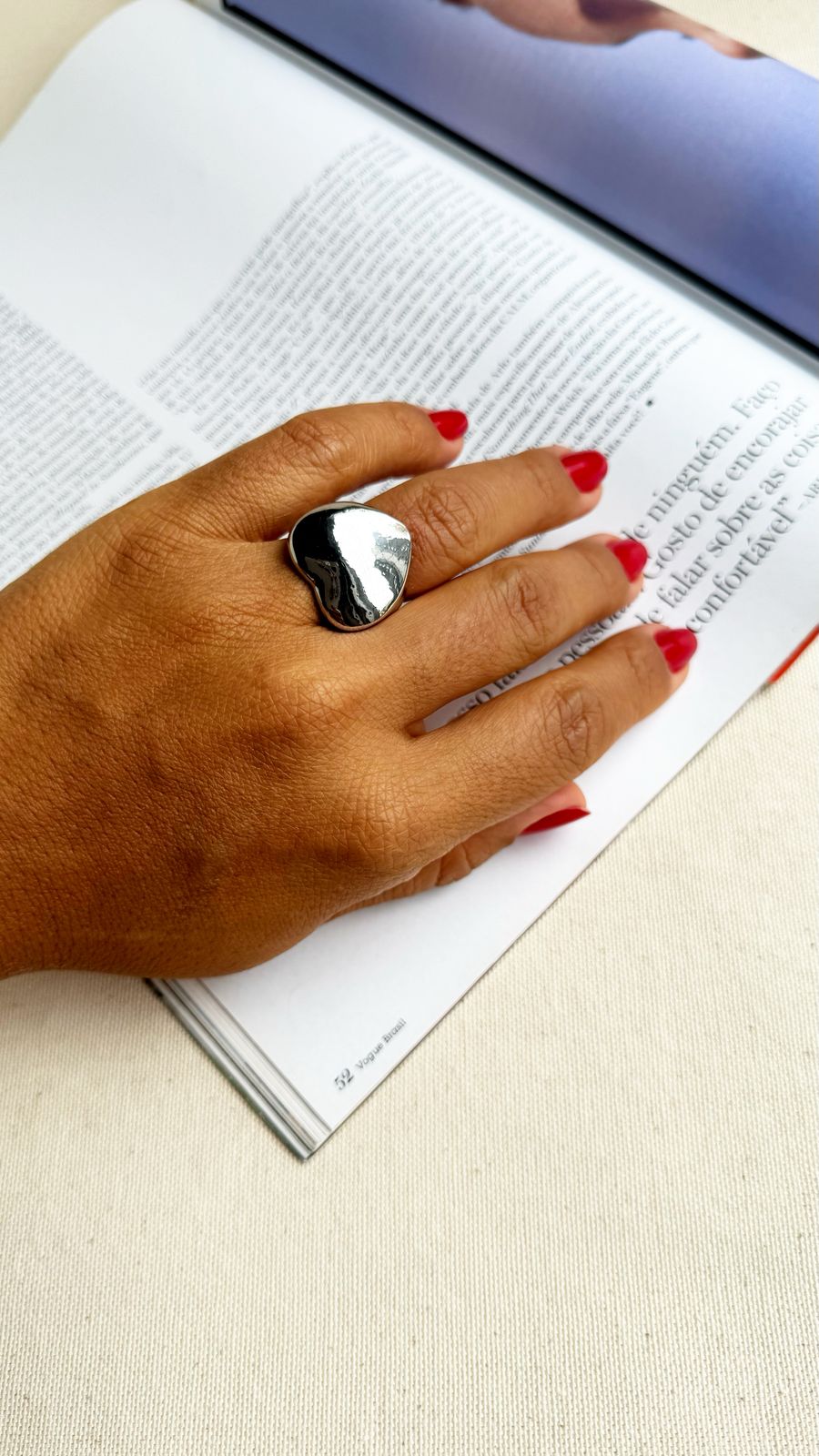 Anel Coração love - Imagem 3