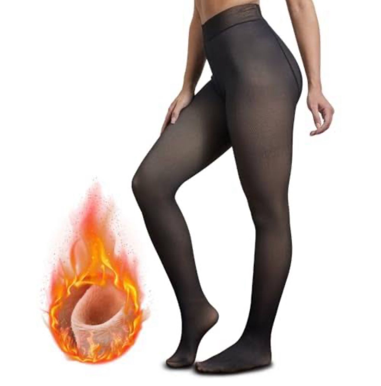 Meia Calça Térmica Forrada Feminina - Imagem 4