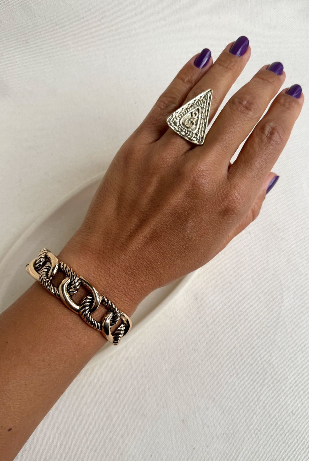 Bracelete Boho Vintage Elos - Imagem 2