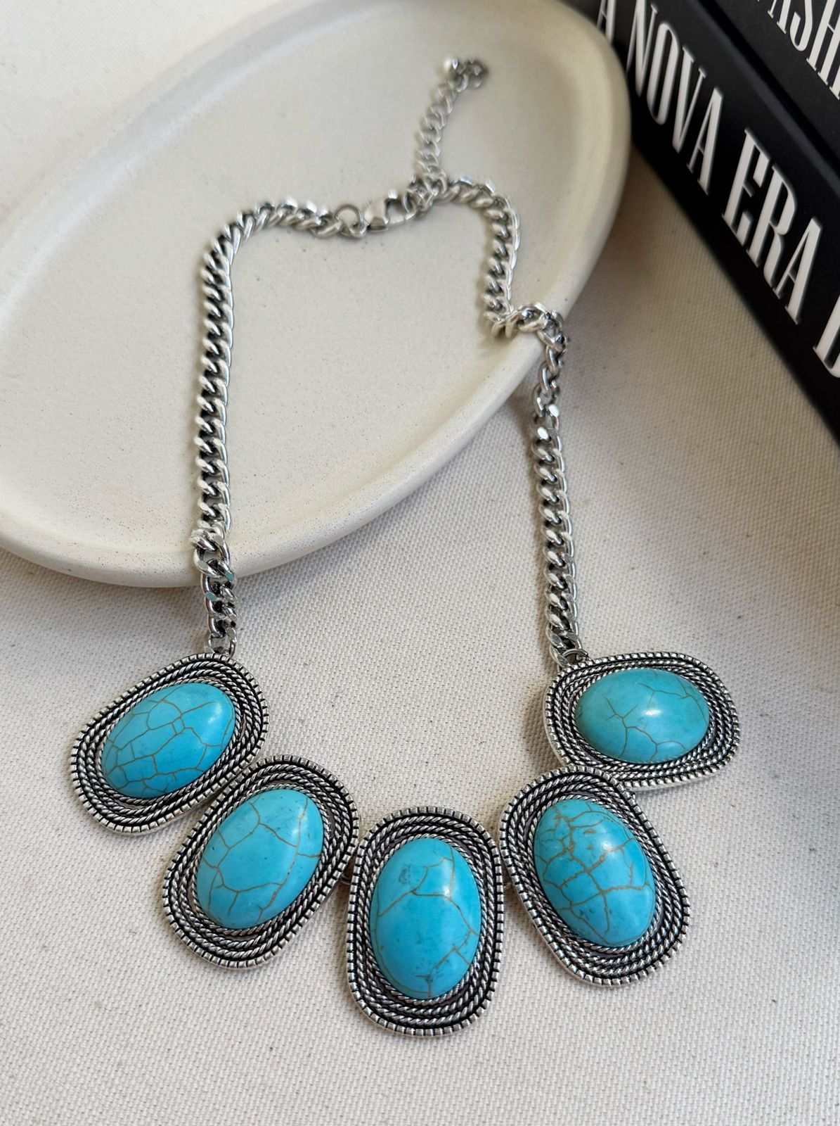 Colar Elegante Vintage - Imagem 2