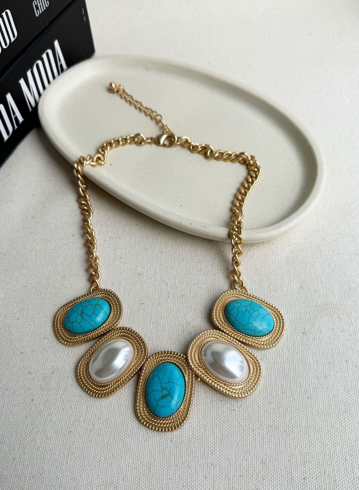 Colar Elegante Vintage - Imagem 5