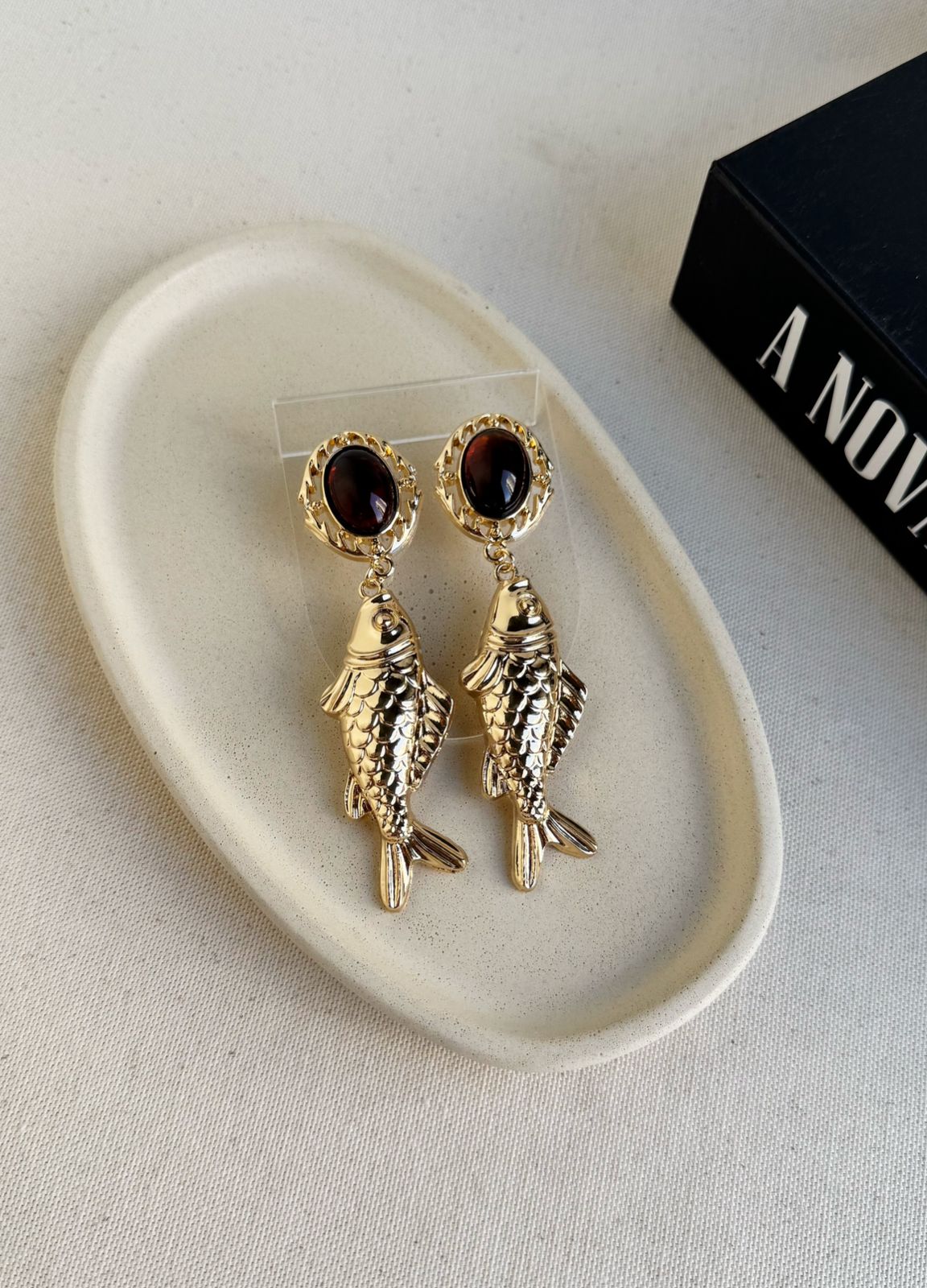 Brinco Peixe Dourado Maxi - Imagem 3