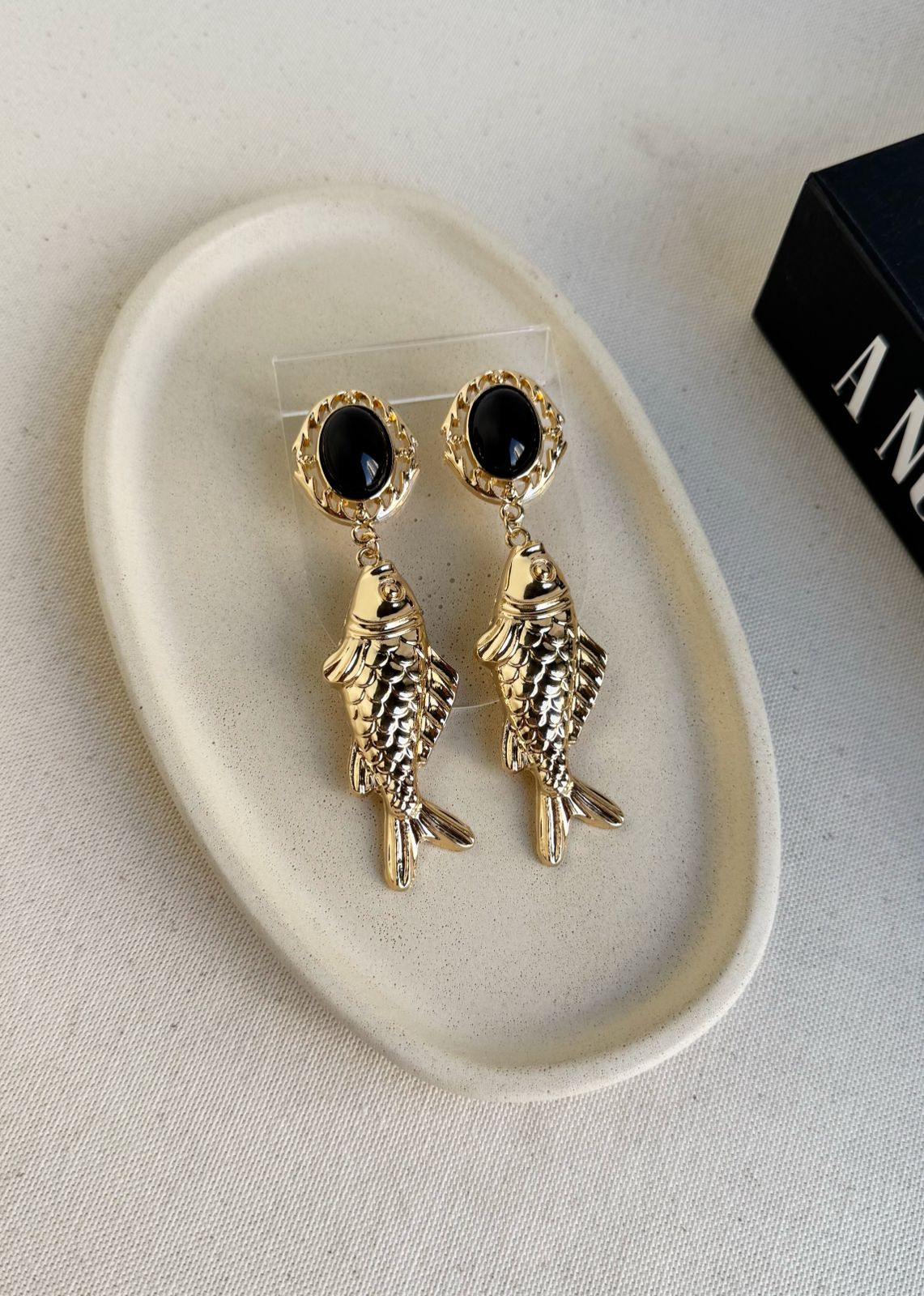 Brinco Peixe Dourado Maxi - Imagem 2