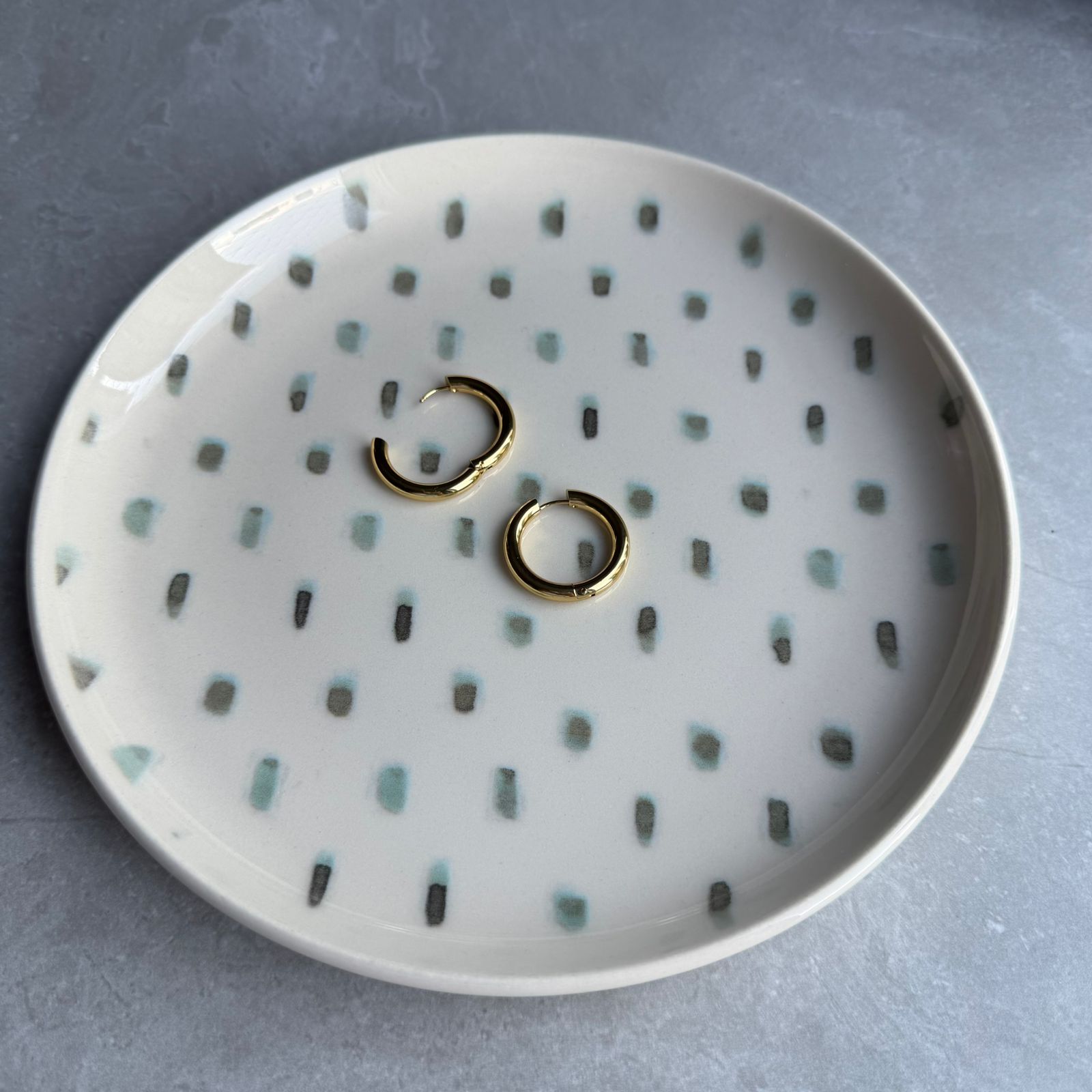 Argola Click Clássicas Premiun Aço Inox Dourado - Imagem 3